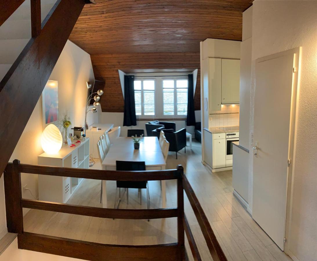Luxury Duplex Vue Chateau Neuchatel Ngoại thất bức ảnh